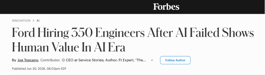 Ford Hiring 350 Engineers